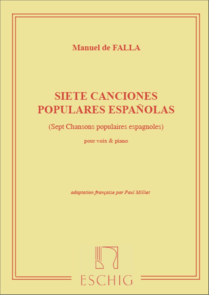 Siete Canciones Populares Espanolas